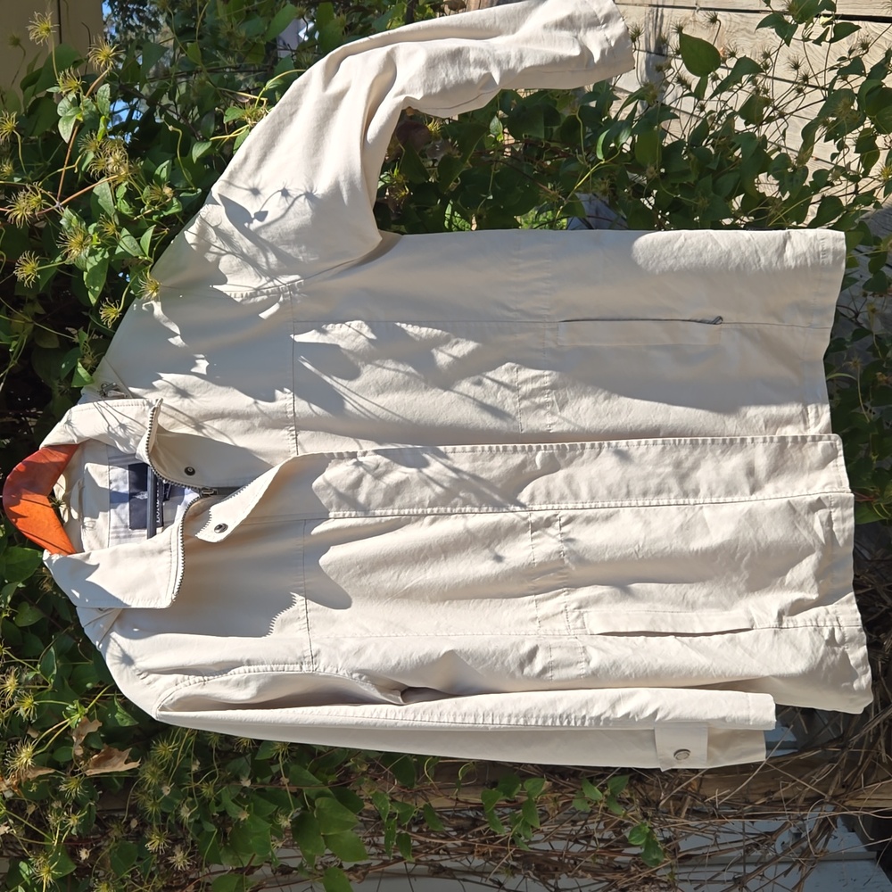 LONDON FOG Vintage Hooded Trench Jacket BEIGE SZ.L EUC. (MSTR C)